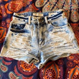 High waisted “mom” short